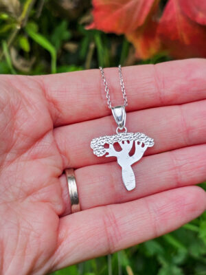 Collier baobab en argent