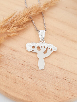 Collier baobab en argent