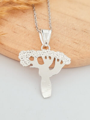 Collier baobab en argent