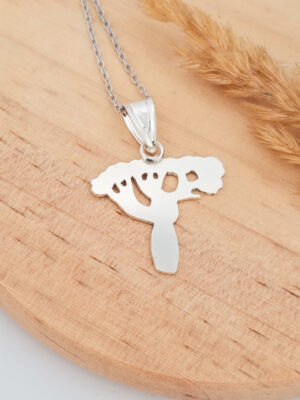 Collier baobab en argent