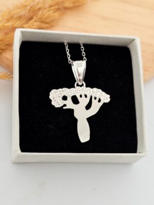 Collier baobab en argent