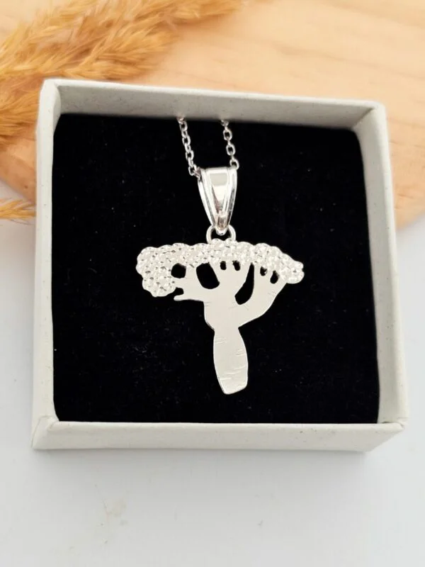 Collier baobab en argent